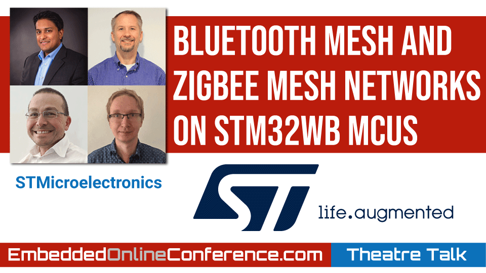Bluetooth mesh and Zigbee mesh networks on STM32WB MCUs